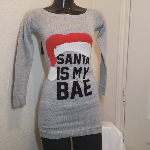 Missguided Sweaters - Missguided Christmas Sweater Dress